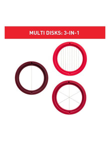 Ingenio 3-in-1 Egg Slicer in Black