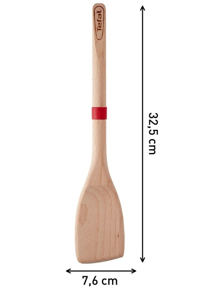 Ingenio Wooden Angled Spatula in Brown