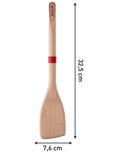 Ingenio Wooden Angled Spatula in Brown