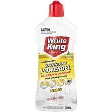 White King Bathroom Power Gel Lemon 750ml