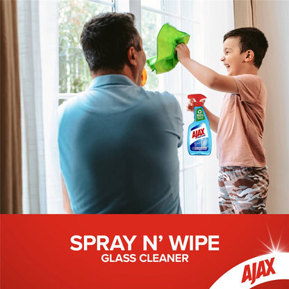 Ajax Spray & Wipe Glass Cleaner Trigger Spray 500mL