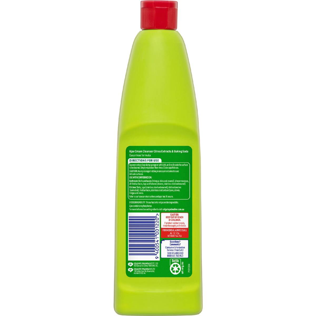 Ajax Multipurpose Surface Cleaner Citrus & Baking Soda 375mL