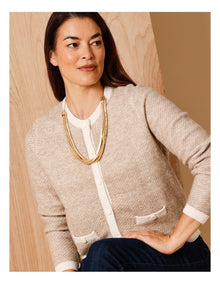 Molten Metal Layered Necklace  in Gold