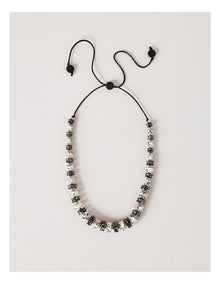 Flat List Mono Necklace in Multi