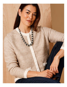 Flat List Mono Necklace in Multi