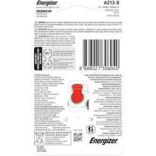 Energizer Hearing Aid Batteries Size 13 8 pack