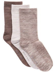 Full Terry Boot Socks 3 Pack in Multi