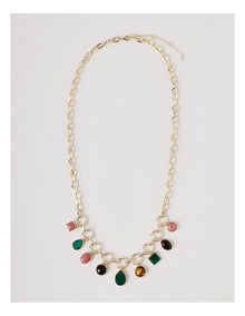 Charm Necklace in Multi
