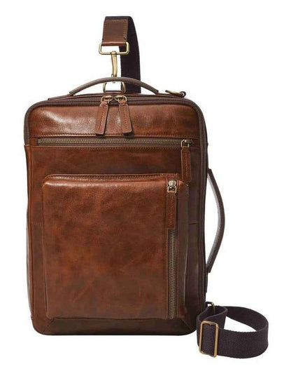 Buckner Computer Backpack in Brown