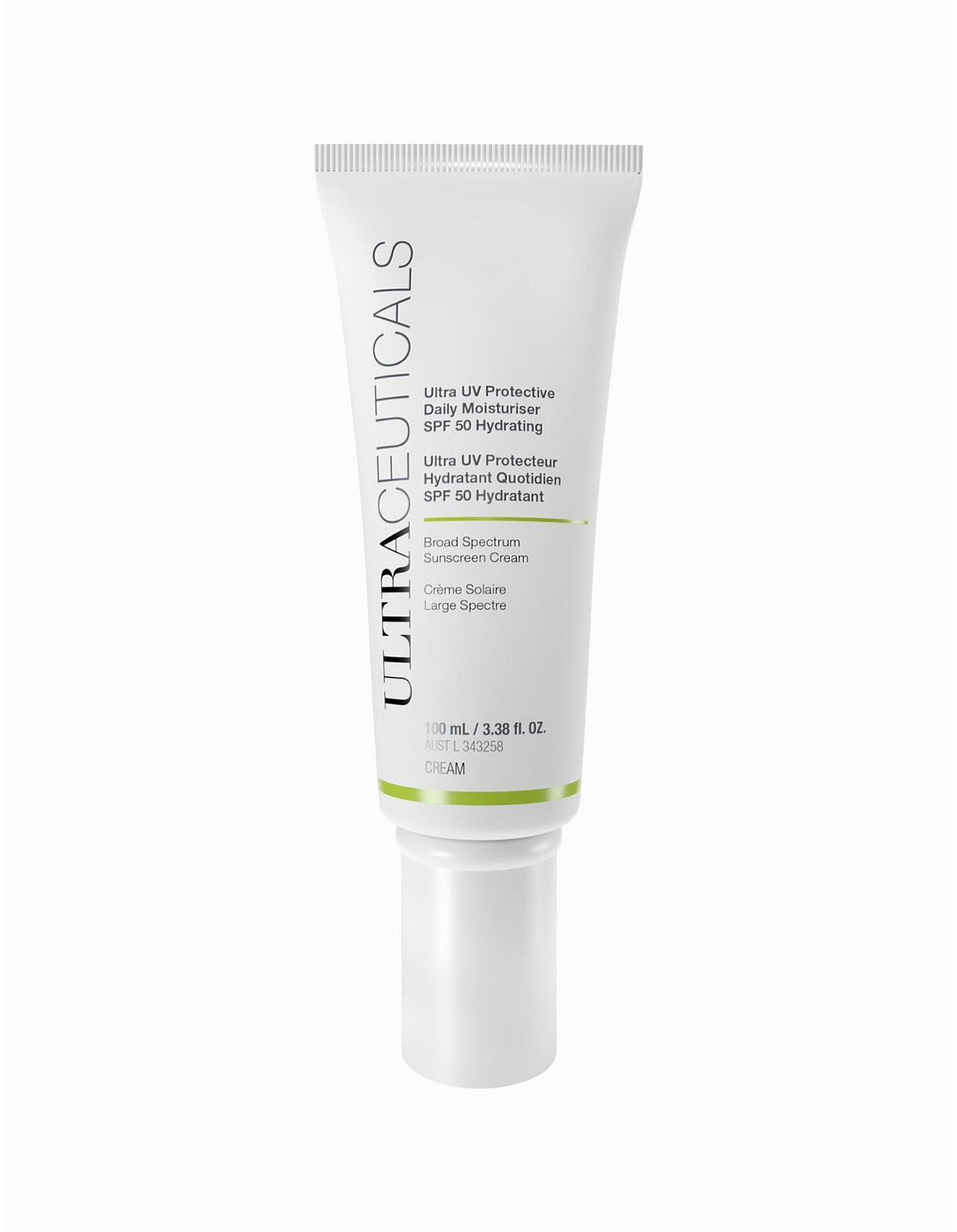 Ultra UV Protective Daily Moisturiser SPF50 Hydrating 100mL