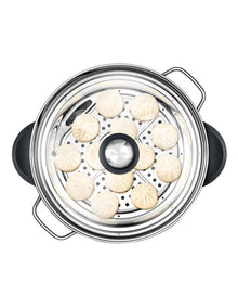 the Hot Wok & Steam, Brushed Stainless Steel,  BEW820BSS