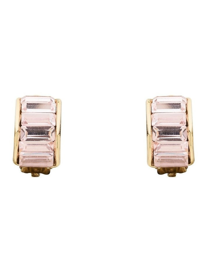 Moulin Clip Earrings in Light Pink