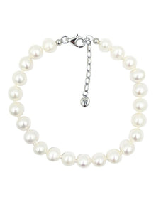 Classic Pearl Bracelet in White