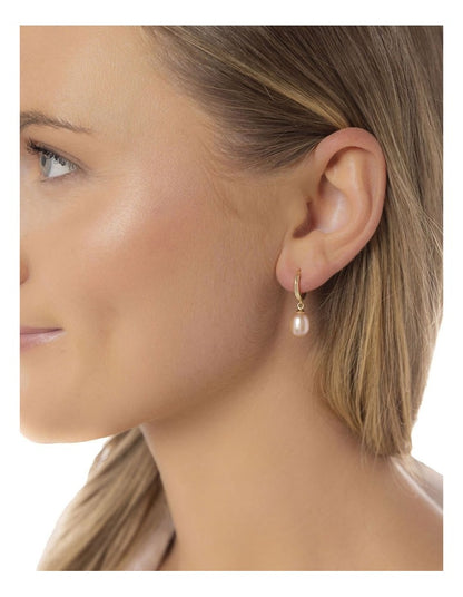 Pearl Huggies Gift Box in Natural Rose