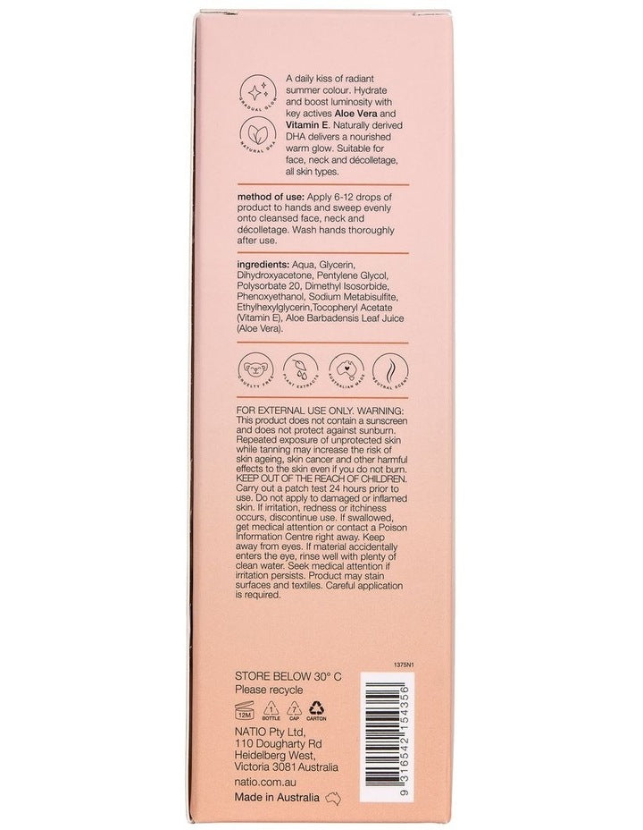 Radiant Glow Facial Tan Water