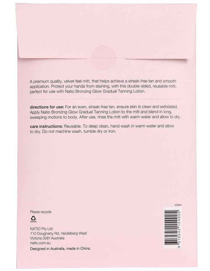 Seamless Finish Application Mitt