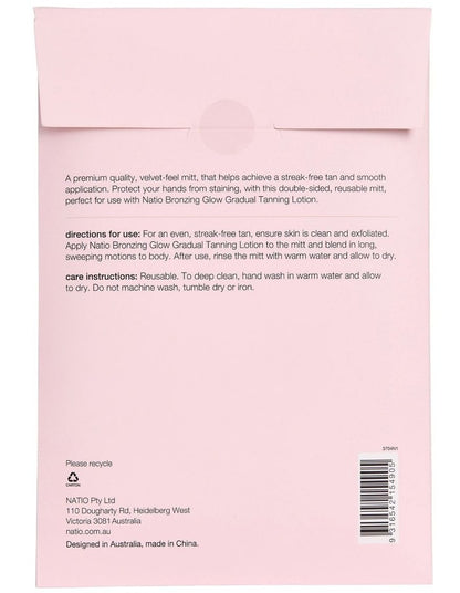 Seamless Finish Application Mitt