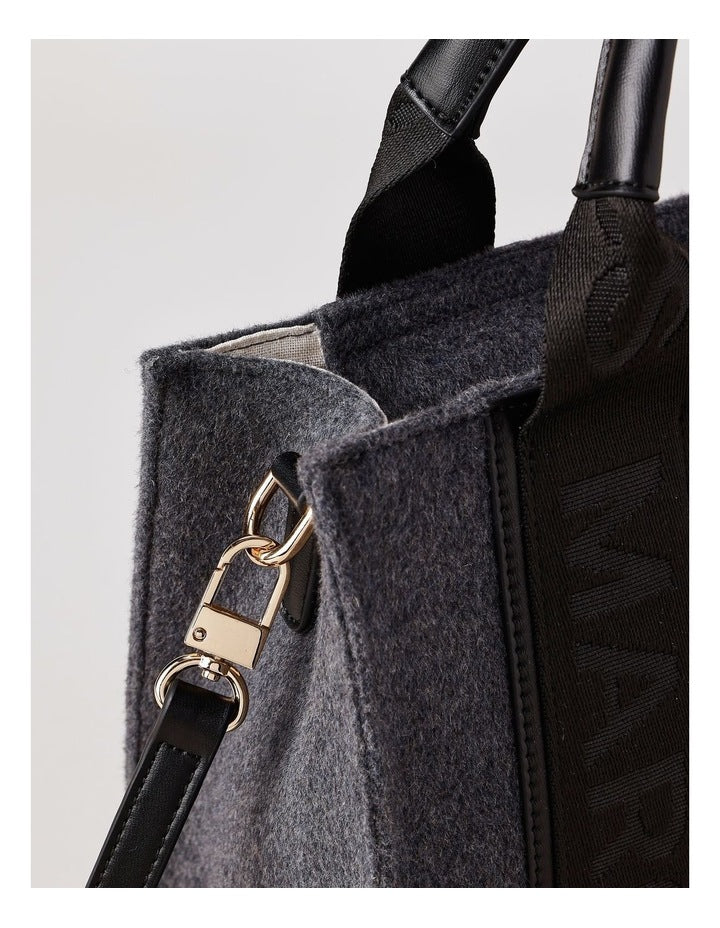 Barbados Tote Bag in Grey