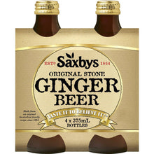 Saxbys Ginger Beer 375ml x4 Pack