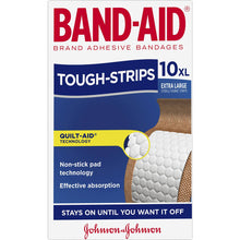 Band-Aid Tough Strips Extra Large Fabric Bandages 10 Pack