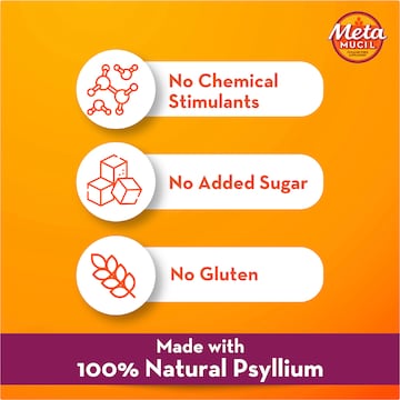 Metamucil Daily Fibre Supplement Lemon Lime Smooth 72 Doses 425g