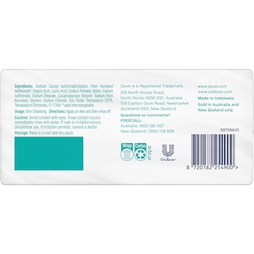 Dove Beauty Bar Sensitive 90g x 6 pack