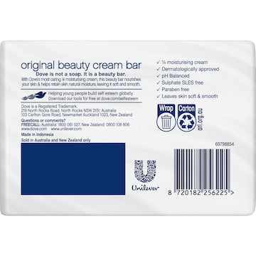 Dove Beauty Bar Original 90g x 2 pack
