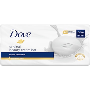 Dove Beauty Bar Original 90g x 6 pack