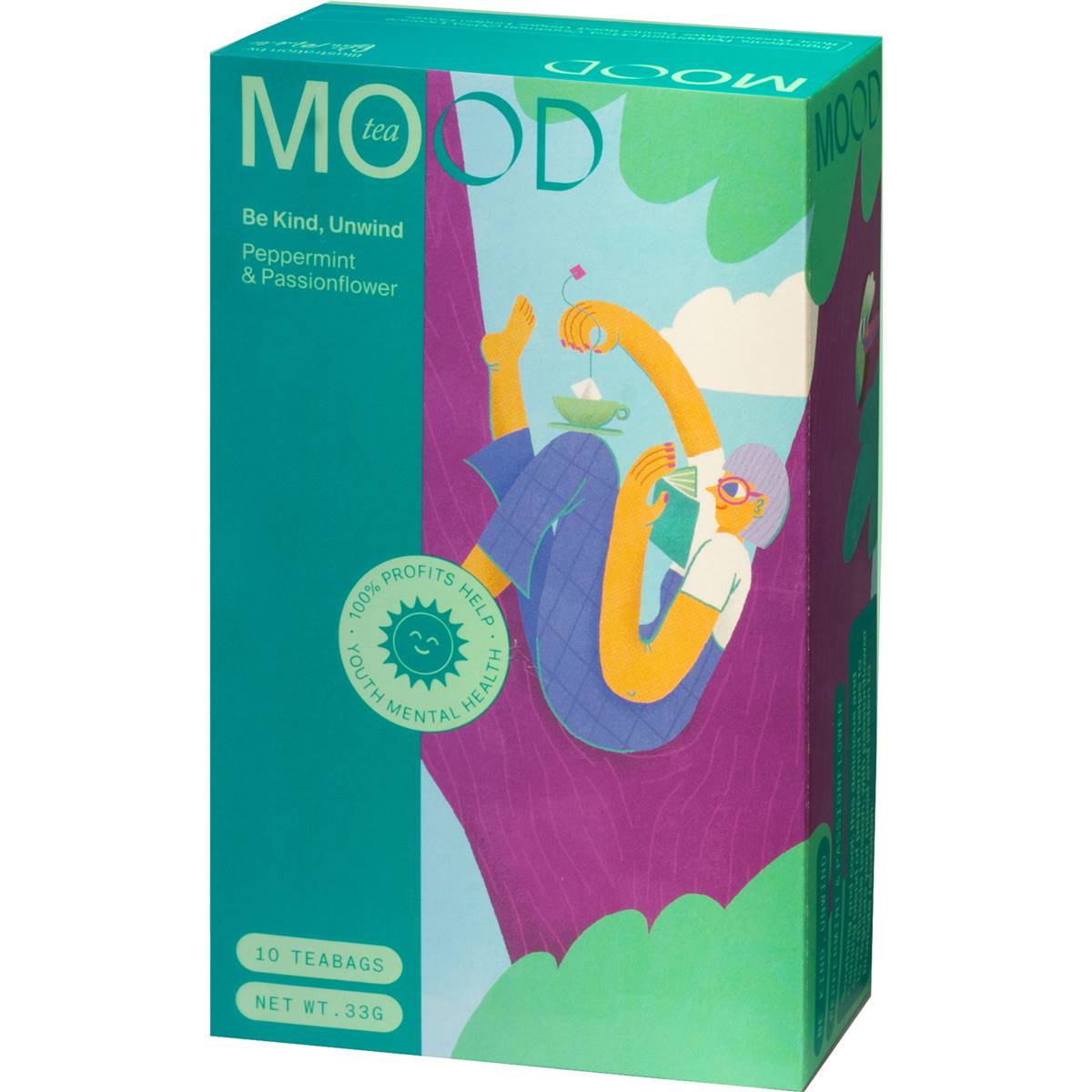 Mood Peppermint & Passionflower Tea 10 pack