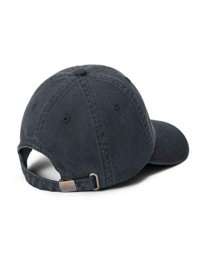 Mini Longhorn Twill Cap in Pewter