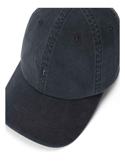 Mini Longhorn Twill Cap in Pewter