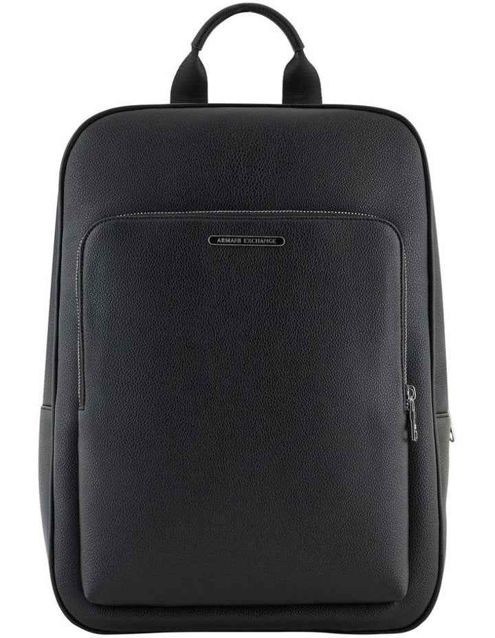 Black Rectangular Backpack