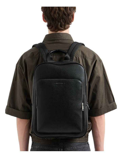 Black Rectangular Backpack