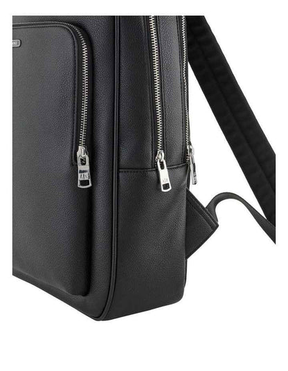 Black Rectangular Backpack