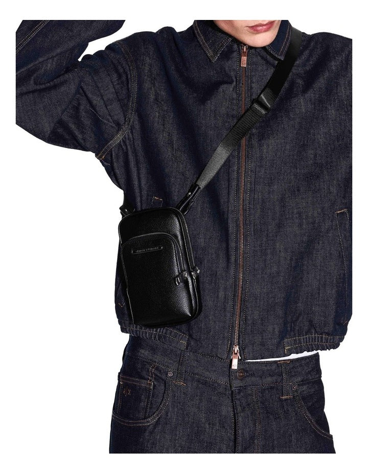 Okinawa Reporter Bag in Black