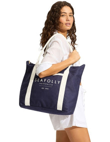 Canvas Tote Bag in Navy