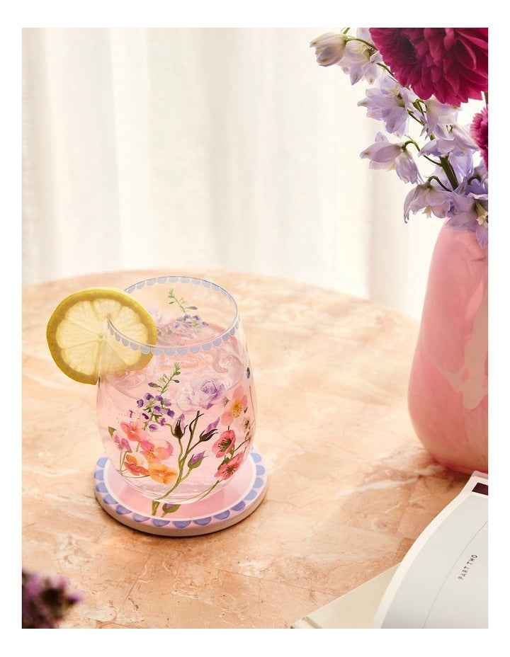 Affection Stemless Glass 550ml Set of 2 Gift Boxed in Multi