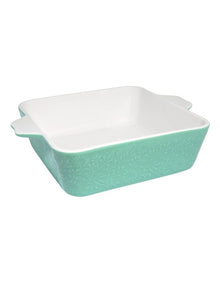 Blooms Square Baker 19x6.5cm Gift Boxed in Green
