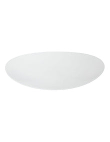 Cashmere Oval Platter 31x25.5cm Gift Boxed in White