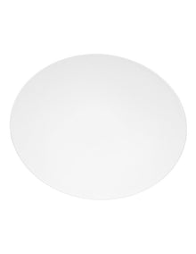 Cashmere Oval Platter 36.5x30.5cm Gift Boxed in White