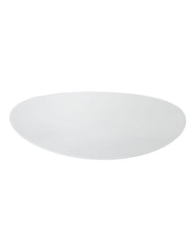 Cashmere Oval Platter 36.5x30.5cm Gift Boxed in White