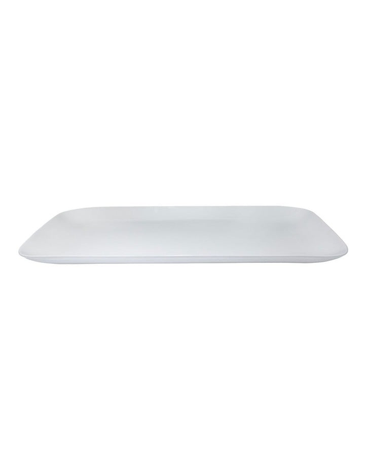 Cashmere Rectangular Platter 42x25cm Gift Boxed in White