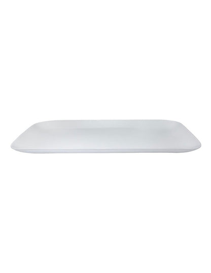Cashmere Rectangular Platter 42x25cm Gift Boxed in White