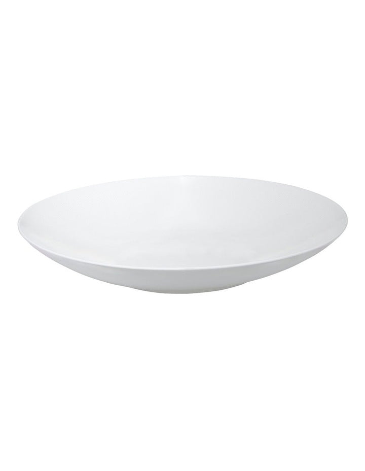 Cashmere Serving Bowl 30x5.5cm Gift Boxed in White