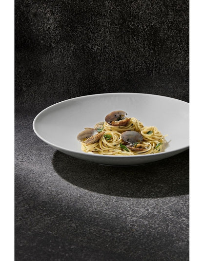 Cashmere Serving Bowl 30x5.5cm Gift Boxed in White