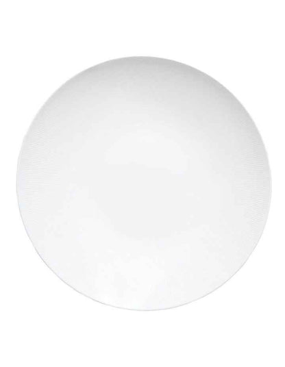 Cashmere Footed Serving Bowl 31x8cm Gift Boxed in White