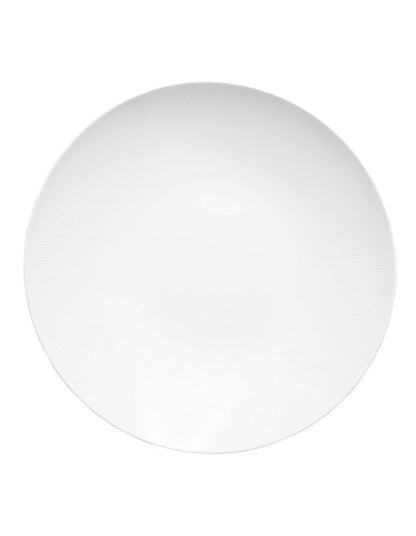 Cashmere Footed Serving Bowl 31x8cm Gift Boxed in White