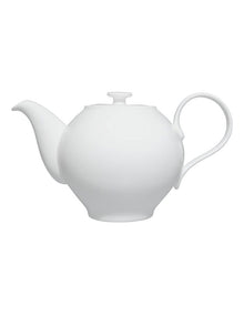 Cashmere Round Teapot 1L Gift Boxed in White
