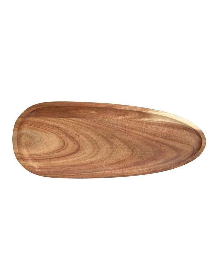 Forme Acacia Wood Organic Platter 35x14cm in Natural