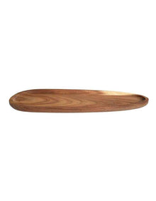 Forme Acacia Wood Organic Platter 35x14cm in Natural